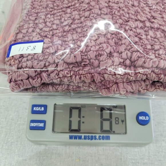 Out From Under Tessa Convertible Tube Dress Skirt Womens M Pink Mauve Smocked - Picture 13 of 13